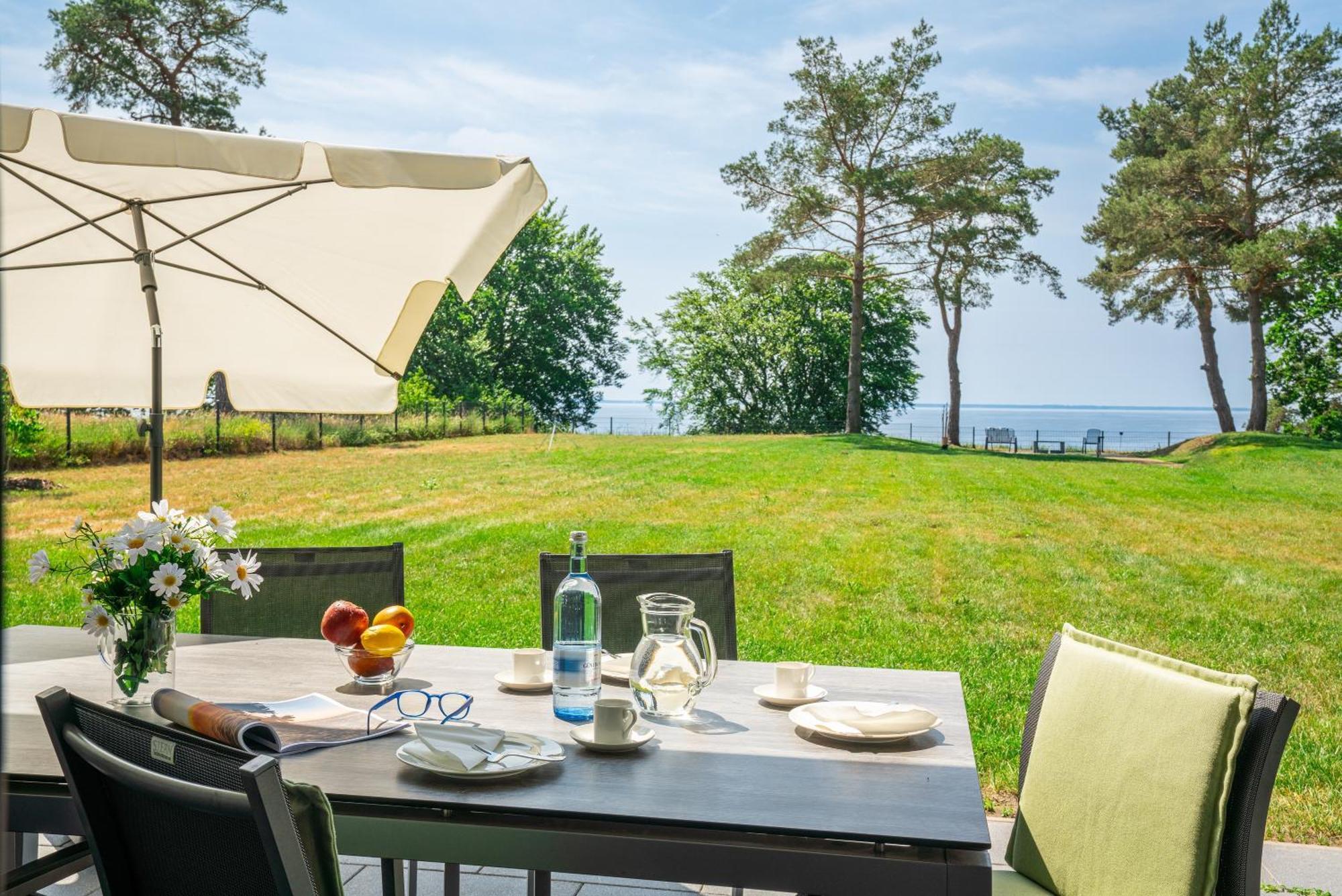 Terrassenwohnung "Inselhain" - Oase Am Haff Garz  Экстерьер фото