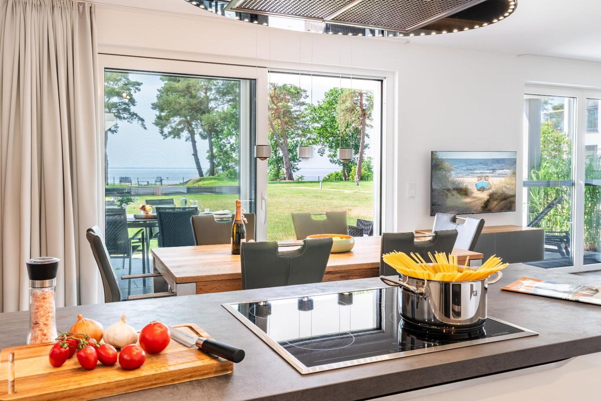 Terrassenwohnung "Inselhain" - Oase Am Haff Garz  Экстерьер фото